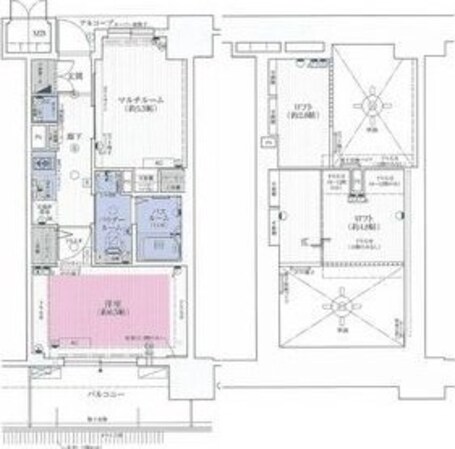 エステムコート名古屋駅前COREの物件間取画像